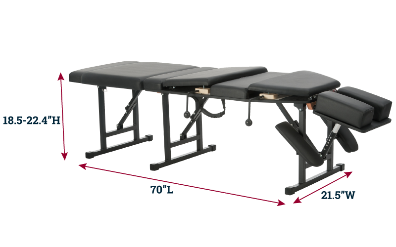 Dimensions_BasicProChiroTable
