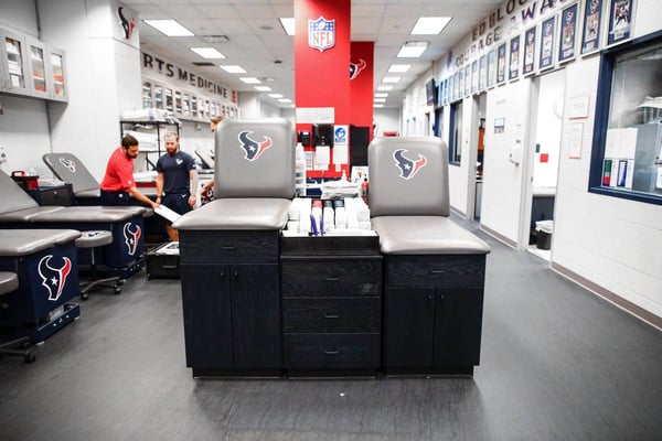 Athletic training room equipment list