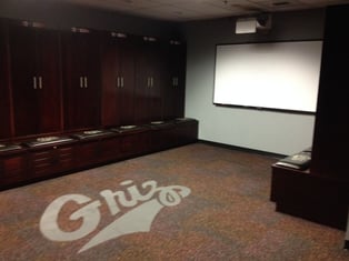 University of Montana Locker Room