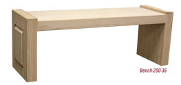 Wood Bench 200