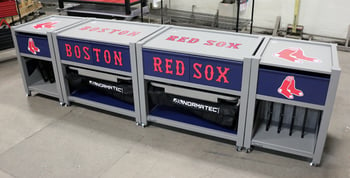 CUSTOM RECOVERY CART FOR THE BOSTON RED SOX