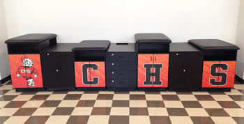 COALINGA HIGH SCHOOL TAPING STATION