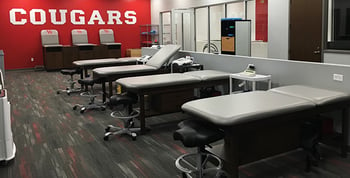 U. OF HOUSTON - BASKETBALL TRAINING ROOM