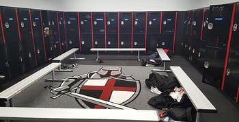 VILLAGE CHRISTIAN ACADEMY LOCKER ROOM