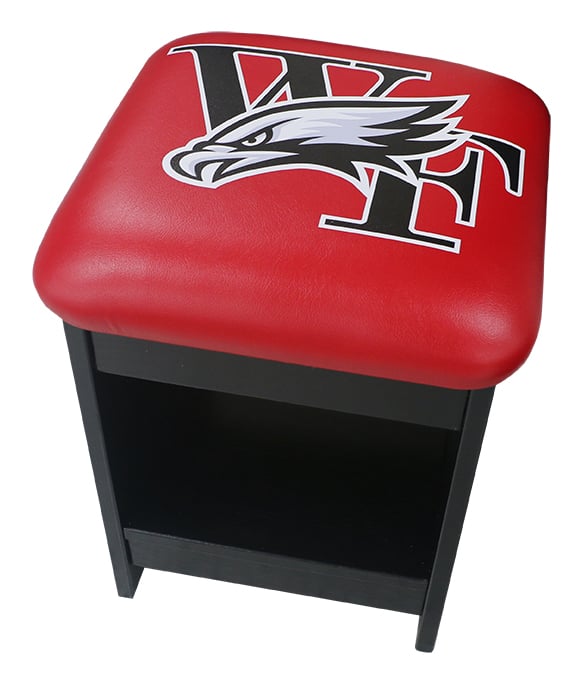 Willaims Field HS-(Premium Wood Stool)