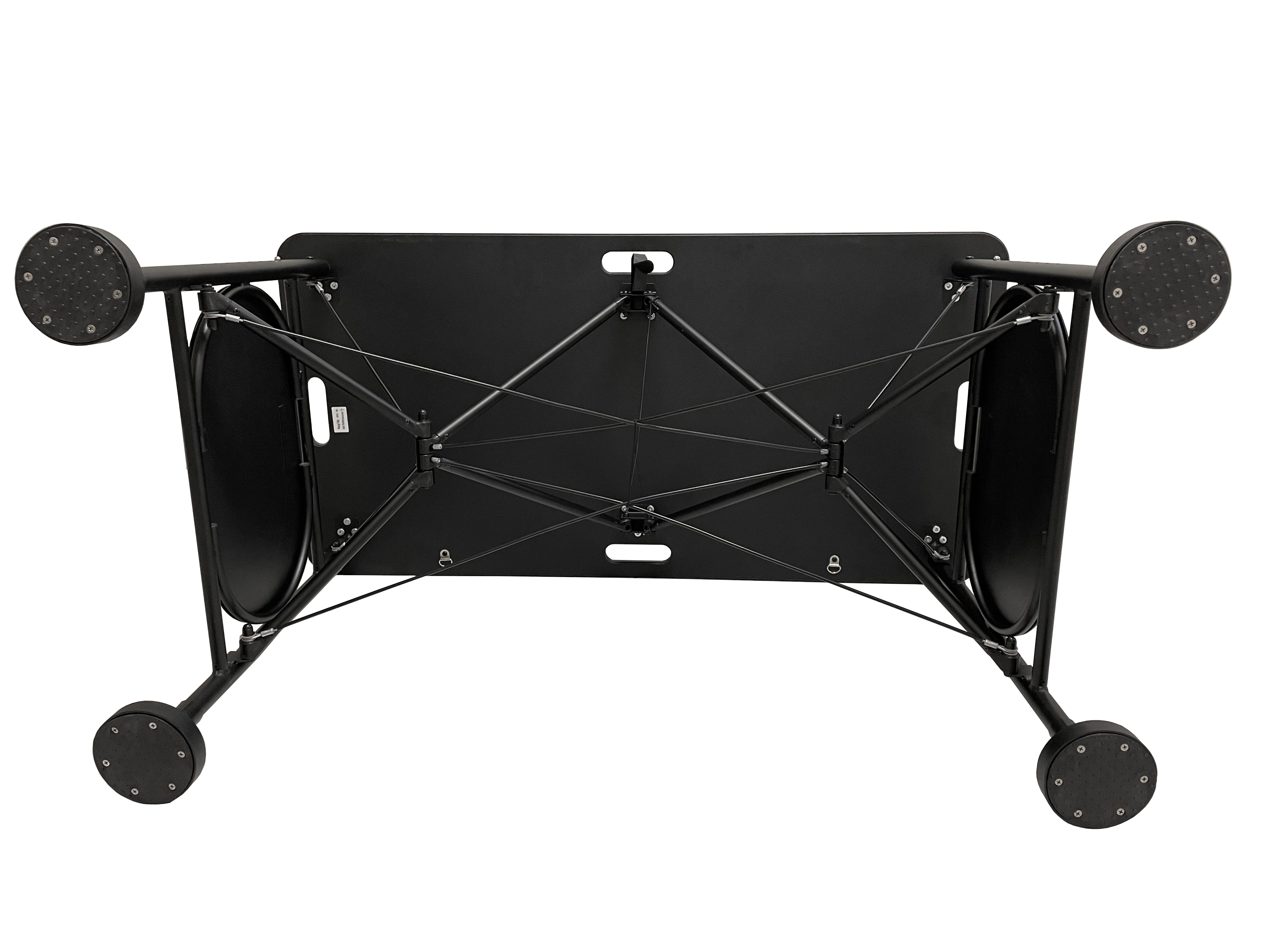 the flex portable taping table - bottom view